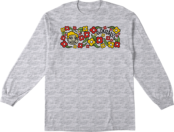 KROOKED SWEATPANTS LONGSLEEVE TSHIRT SMALL ASH GREY