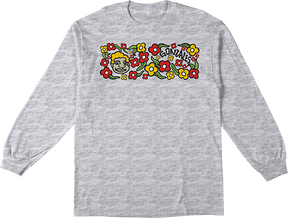 KROOKED SWEATPANTS LONGSLEEVE TSHIRT SMALL ASH GREY