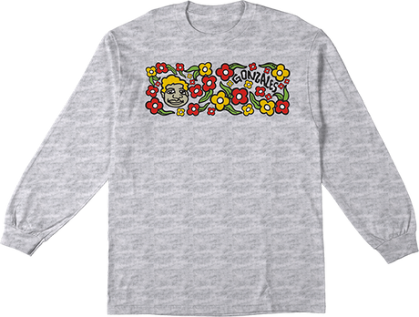 KROOKED SWEATPANTS LONGSLEEVE TSHIRT SMALL ASH GREY