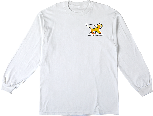 KROOKED PRIDE LS SMALL WHITE
