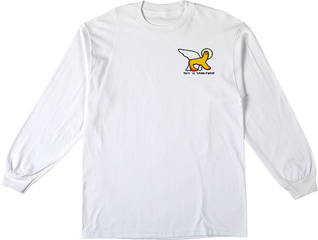 KROOKED PRIDE LS SMALL WHITE