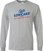 LOWCARD NATTY LOGO LONGSLEEVE MEDIUM HEATHER GREY