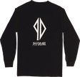 PISS DRUNX MAKE IT A DOUBLE LONGSLEEVE SMALL BLK WHT