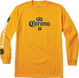 PRIMITIVE CORONA CERVEZA LS SMALL GOLD