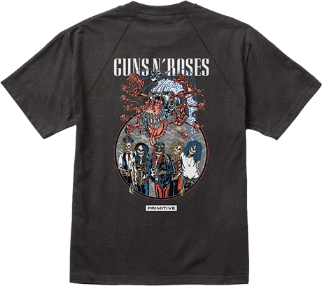 PRIMITIVE GN'R ROBO RAGLAN 3/4 SLV MEDIUM BLK