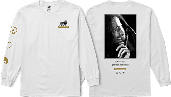 PRIMITIVE LIFE FOREVER LS XLARGE WHITE