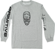 PRIMITIVE SKYNET LS MEDIUM HTH GRY