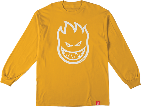 SPITFIRE BIGHEAD LS MEDIUM GOLD/WHT
