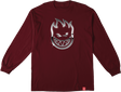 SPITFIRE CHROME BIGHEAD LONGSLEEVE MEDIUM MAROON