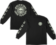 SPITFIRE DEATHMASK CLASSIC SLEEVE GLOW LS SMALL BLACK