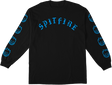SPITFIRE OLD E BH SLEEVE NEON LS SMALL BLACK