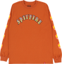 SPITFIRE OLD E BIGHEAD FILL SLEEVE LONGSLEEVE SMALL ORG GOLD RED