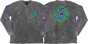 SLIME BALLS LOGO LS SMALL MINERAL GREY