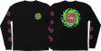 SLIME BALLS LOGO LS SMALL BLACK