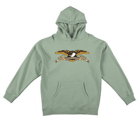 ANTI HERO EAGLE HOODIE SWEATSHIRT MEDIUM DUSTY SAGE