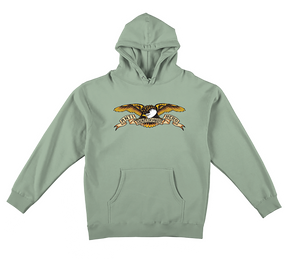 ANTI HERO EAGLE CREWNECK HOODIE LARGE DUSTY SAGE