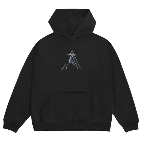 APRIL BLUEPRINT HOODIE XXLARGE BLACK