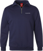 BAKER HALF SMART QUARTER ZIP UP CREWNECK SWT MEDIUM NAVY