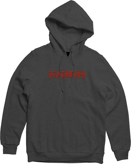 DEATHWISH CREEPY CRAWLERS HD/SWT SMALL HEATHER GREY