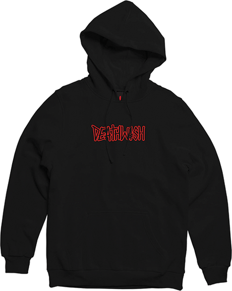 DEATHWISH OUTLINE PUFF HD/SWT MEDIUM BLK