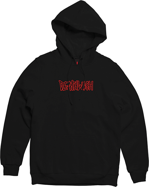 DEATHWISH OUTLINE PUFF HD/SWT MEDIUM BLK