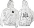 GHOST SHIP INSIGNIA HOODIE XLARGE-WHITE