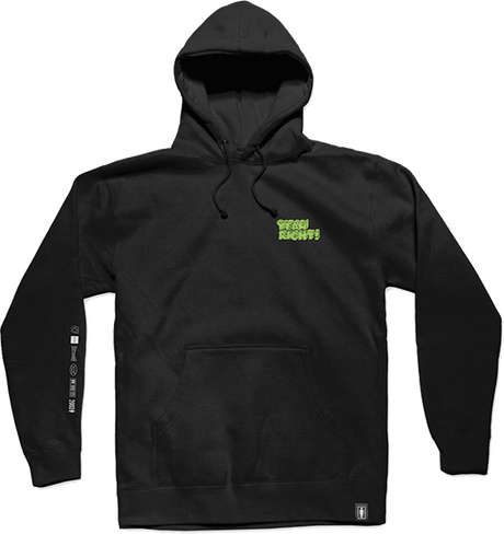 GIRL YEAH RIGHT HD/SWT XLARGE BLACK