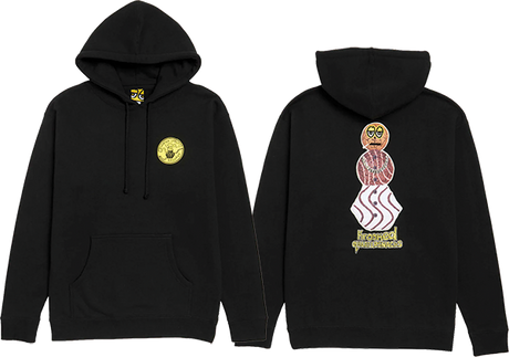 KROOKED QS SNACKMAN HOODIE XLARGE BLACK