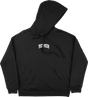 PEPPER LOGO HOODIE SWEATSHIRT LARGE BLACK