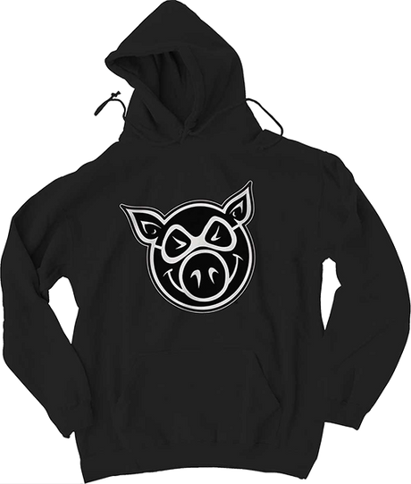 PIG HEAD HD/SWT MEDIUM BLACK