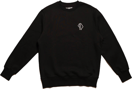 PISS DRUNX BARBED CREWNECK SWEATSHIRT XLARGE BLK