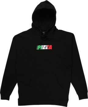 PIZZA SPEEDY HOODIE MEDIUM BLACK