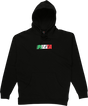 PIZZA SPEEDY HOODIE MEDIUM BLACK