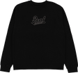 REAL SCRIPT EMB CREW/SWT SMALL BLACK