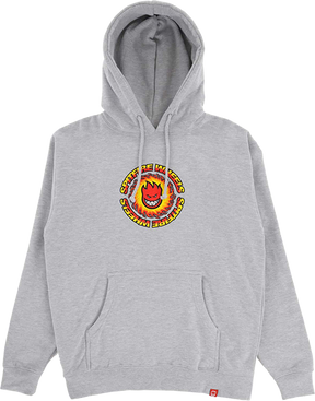 SPITFIRE OG FIREBALL HD/SWT SMALL HEATHER GREY