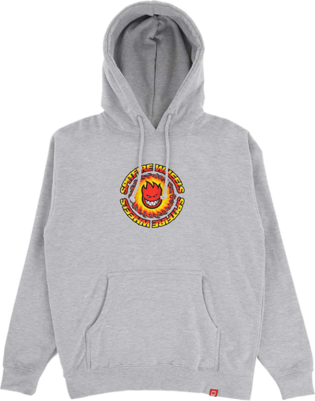 SPITFIRE OG FIREBALL HD/SWT SMALL HEATHER GREY