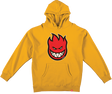 SPITFIRE BIGHEAD FILL HOODIE SWEATSHIRT XXLARGE GOLD/RD/WT/BK