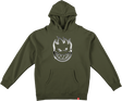 SPITFIRE CHROME BIGHEAD HOODIE SMALL ARMY
