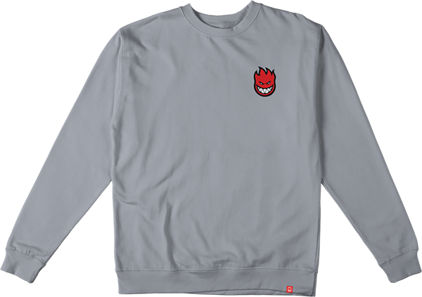 SPITFIRE LIL BIGHEAD FILL CREW/SWT XLARGE CEMENT/RED/BLK/WHT