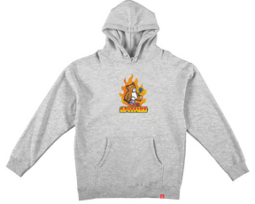 SPITFIRE LIL BEATDOWNS CREWNECK SWEATSHIRT MEDIUM HEATHER GREY