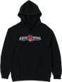 SPITFIRE OLD E DROP BIGHEAD EMB HOODIE SWEATSHIRT SMALL BLACK
