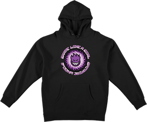 SPITFIRE SKATE LIKE A GIRL 25 YEAR CLASSIC HOODIE MEDIUM BLK