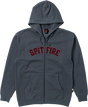 SPITFIRE SPITBALL ZIP HOODIE MEDIUM CHARCOAL