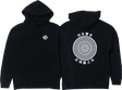 SPITFIRE SCI-FI SILENCE HOODIE SMALL BLACK