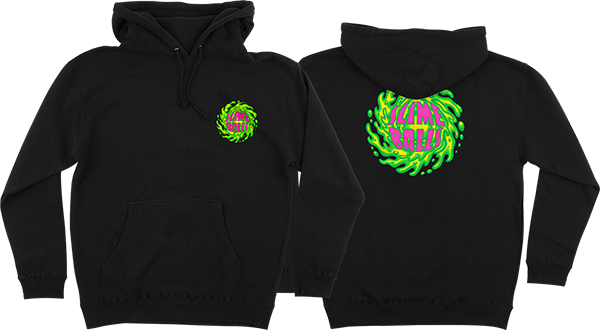 SLIME BALLS SB LOGO HD/SWT SMALL BLACK