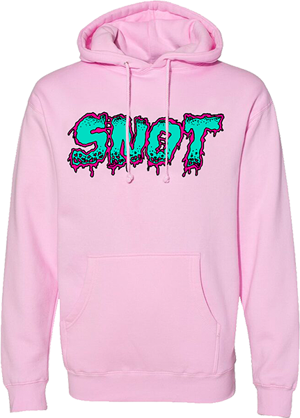 SNOT MELTDOWN HD/SWT XLARGE PALE PINK