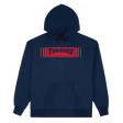 THRASHER BAR HOODIE SMALL NAVY