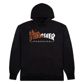THRASHER IGNITE HOODIE XLARGE BLACK
