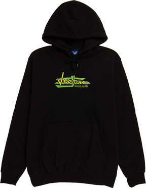 VENTURE SHAKE JUNT PAID HOODIE SWEATSHIRT MEDIUM BLACK