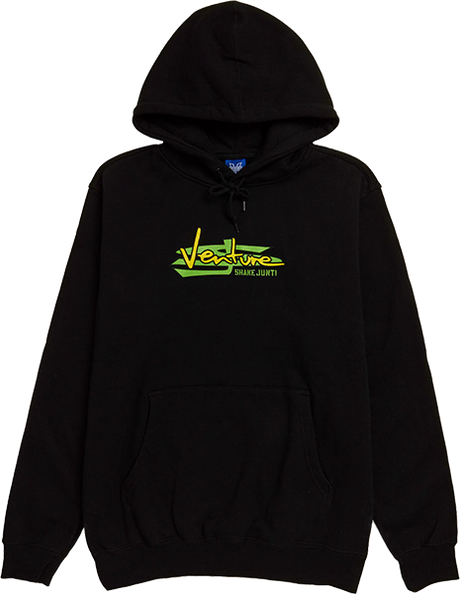 VENTURE SHAKE JUNT PAID HOODIE SWEATSHIRT LARGE  BLACK